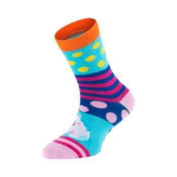 6 Paar TippTexx 24 Kinder Socken Gute Laune Einhorn